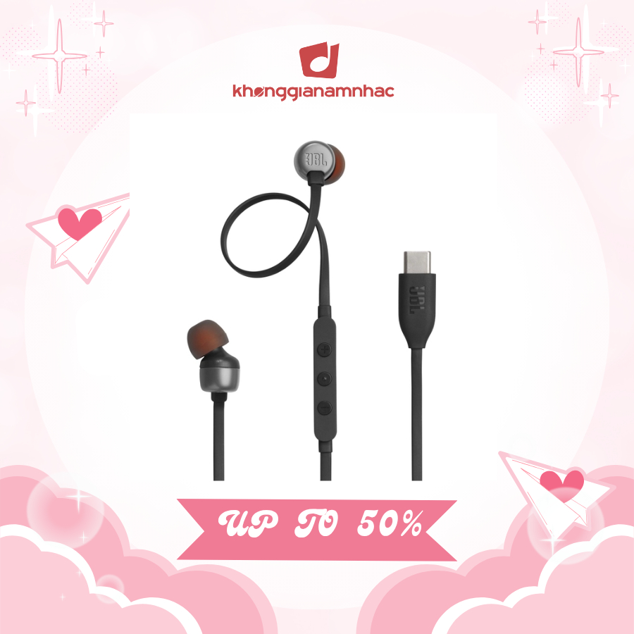 Tai Nghe Có Dây Nhét Tai JBL Tune 310C USB - Chính Hãng PGI