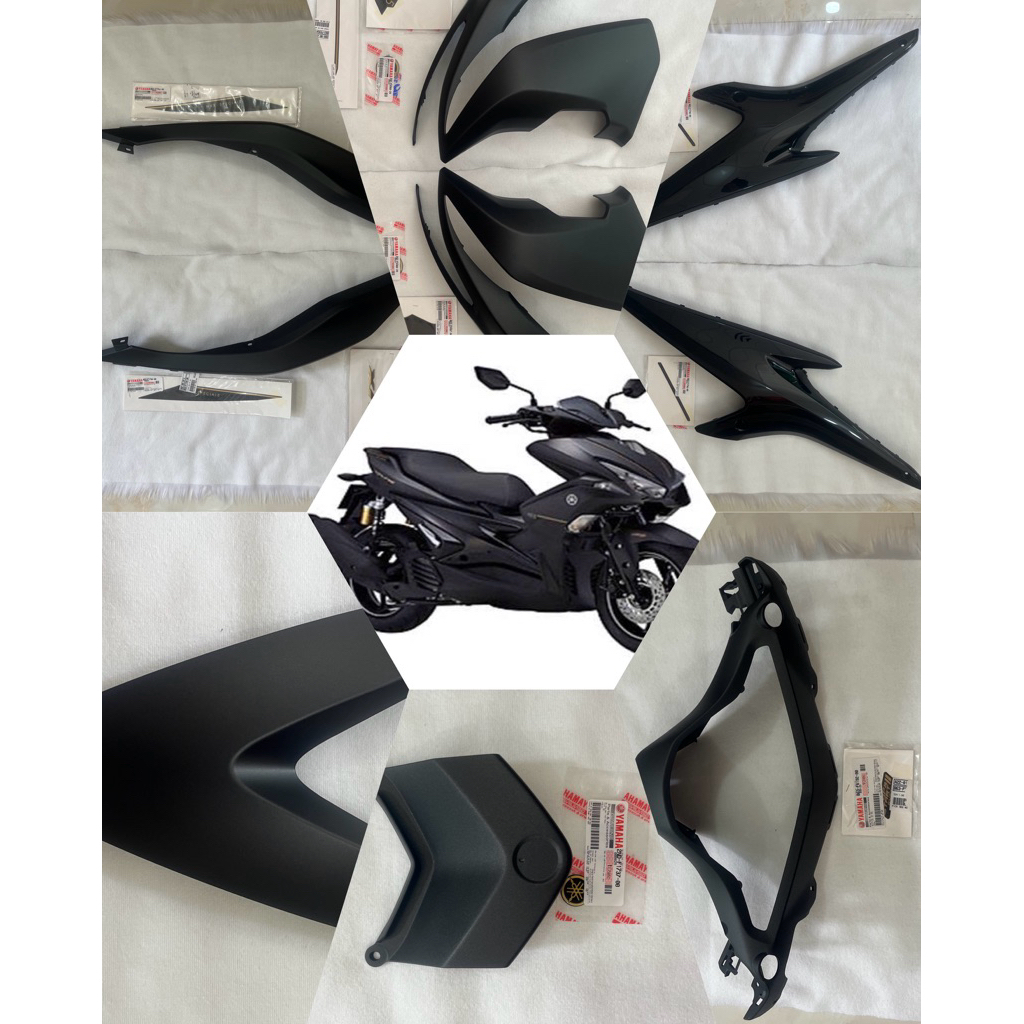 Nhựa và Tem lẽ Yamaha NVX 155 2017 Đen Special [ Hàng Chính Hãng ]