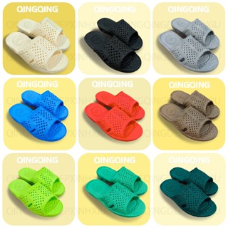 Dép tổ ong QingQing (Size 36-43) Nhựa EVA Siêu Nhẹ Đế Dày 3cm Form Chuẩn 9 màu