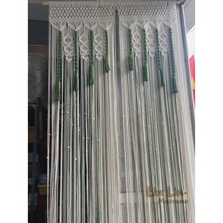 Rèm cửa macrame vintage decor