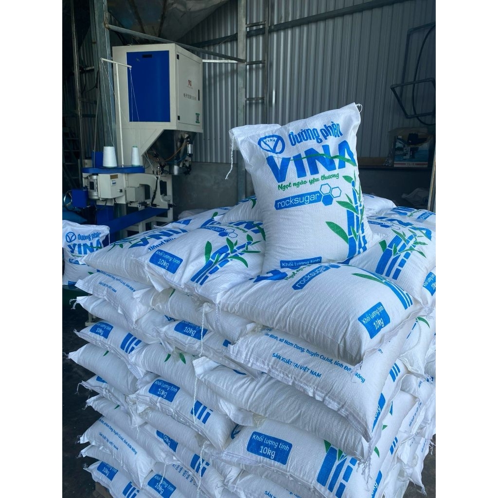 Đường phèn kim cương Hiệu Vina bao 10kg