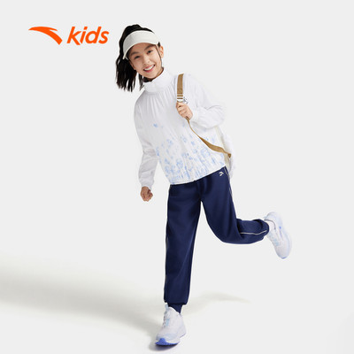 Áo Khoác Gió Thời Trang Vận Động Bé gái ANTA Kids 3625C8601