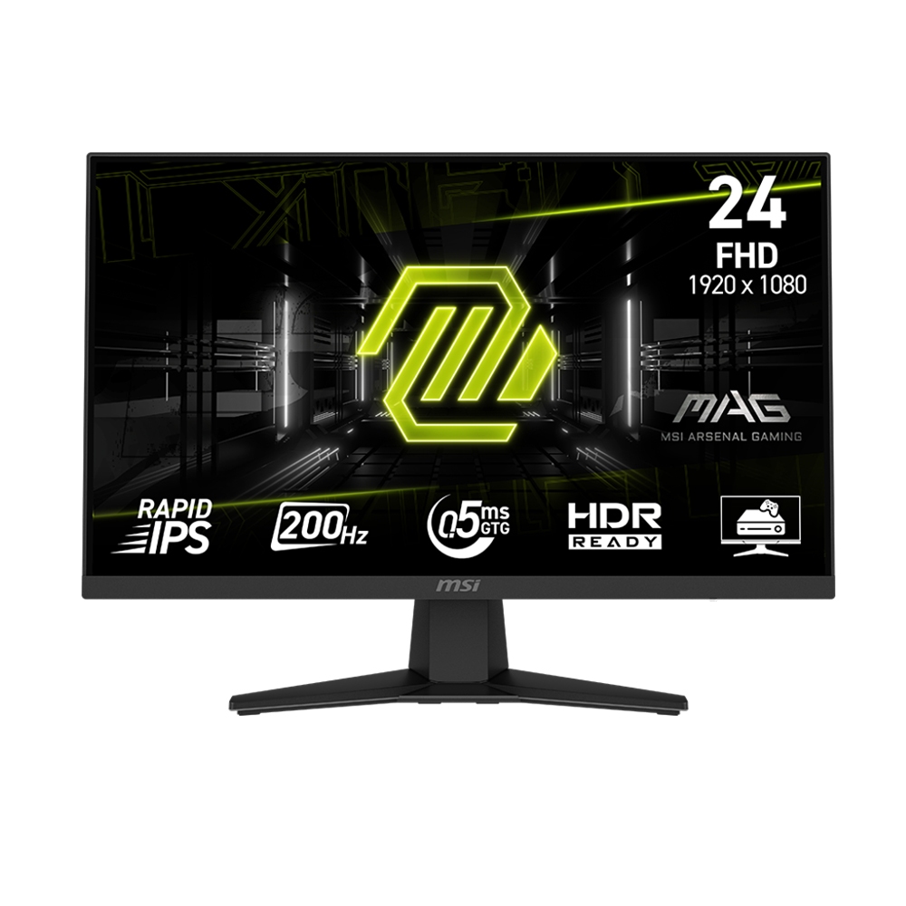 Màn Hình MSI MAG 244F (23.8 inch - IPS - FHD - 200Hz - 0.5ms) New Box 100% BH 36T