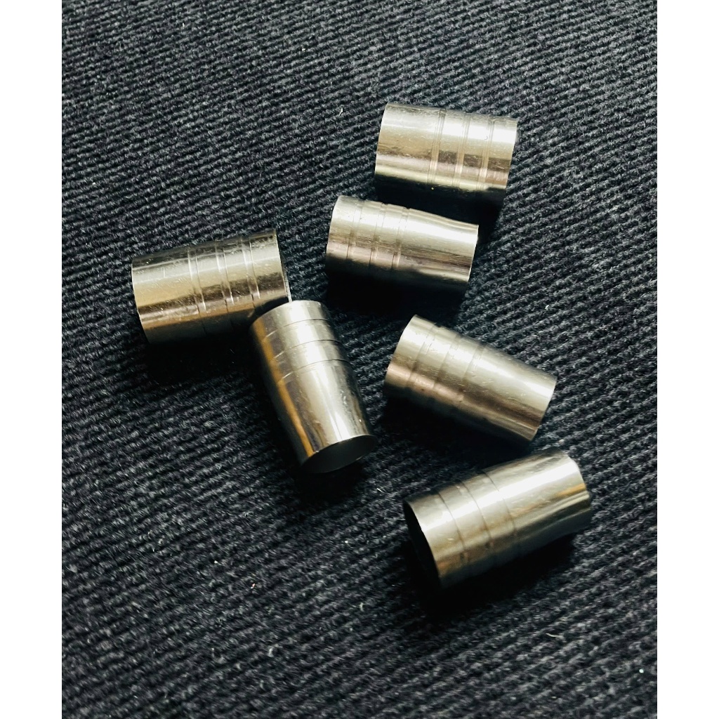 Khâu nối Cổ Pô Tiện Sọc Innox 304 Hàn Gắn Cổ Pô Innox Titan