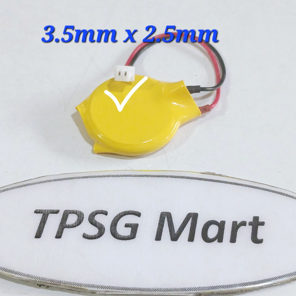 Pin 3V 2025, CR2025 3V, Pin 3V / Loại 2 dây 2 lổ đầu cắm (D x R): 3.5mm x 2.5mm