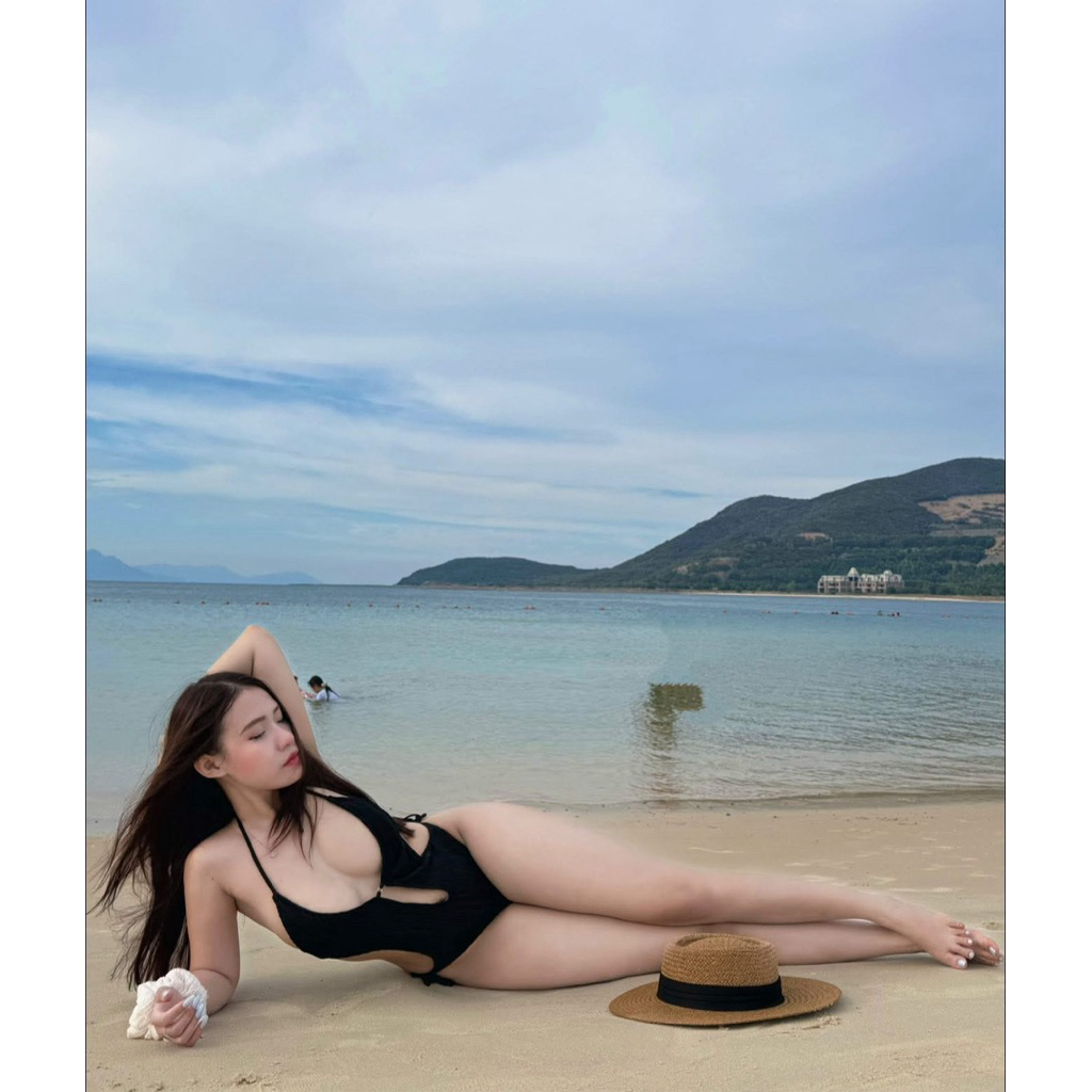 Bikini áo tắm liền thân 1 mảnh bodysuit khoét eo mẫu sang chảnh cao cấp ( TMT sẵn hàng) | BigBuy360 - bigbuy360.vn