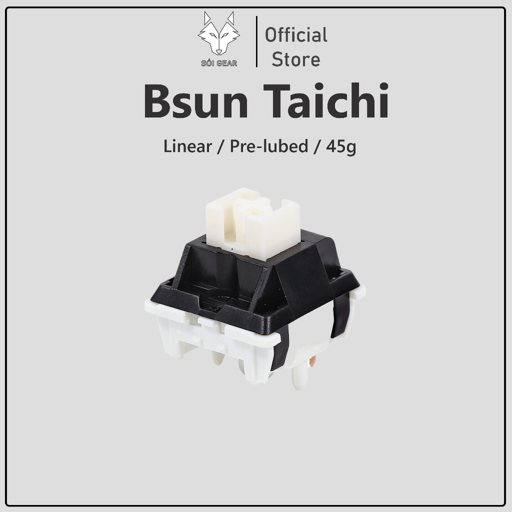 [HỎA TỐC HN - HCM] Công tắc bàn phím cơ | Pack 10 Switch Bsun Taichi | Chất lượng cao