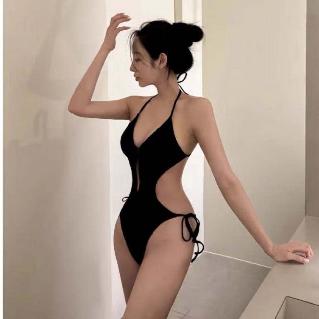 Bikini áo tắm liền thân 1 mảnh bodysuit khoét eo mẫu sang chảnh cao cấp ( TMT sẵn hàng) | BigBuy360 - bigbuy360.vn