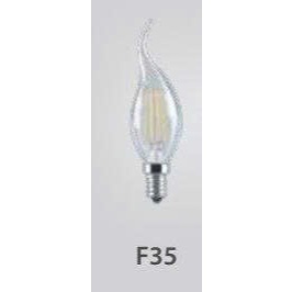 Bóng LED EcoMax Filament F35 Opple