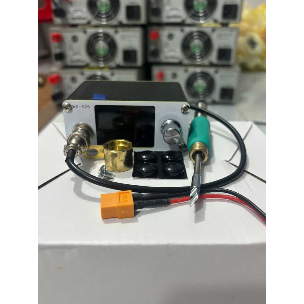 Trạm hàn C245 C470 công suất lớn,siêu nóng, tặng kèm mũi 245 dùng nguồn ngoài