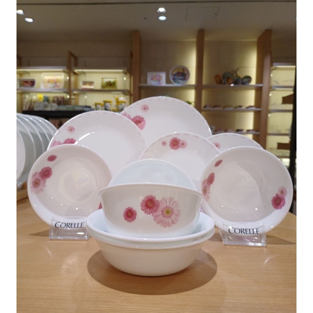 Tô cơm sứ thủy tinh Vitrelle Corelle USA.