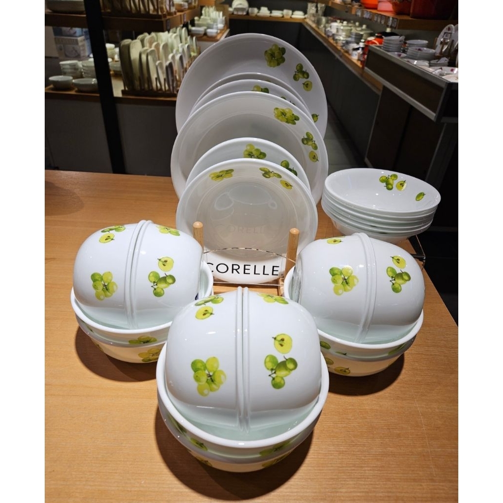 Tô cơm Sứ thủy tinh Vitrelle Corelle USA.