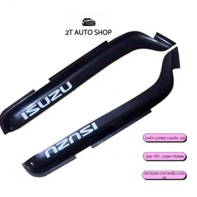 Vè che mưa xe Tải ISUZU QKR NMR NPR FRR 1T9 - 5T Đầu vuông đời mới 2 khoét ( giá 1 cặp)