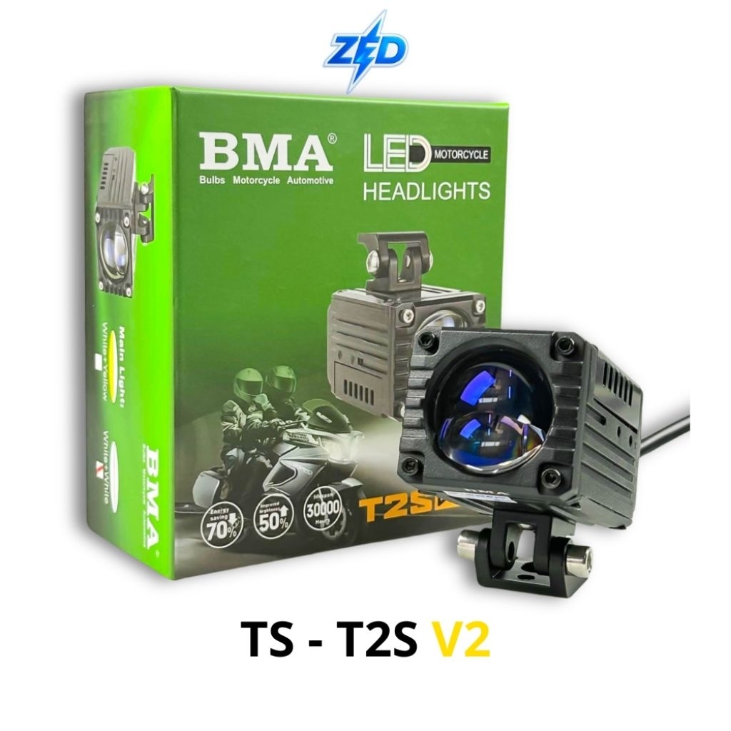 Đèn Trợ Sáng BMA T2S V2 60W – Công Nghệ Đường Cắt Chuẩn, Không Gây Chói