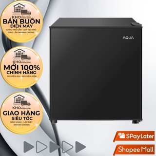 Tủ lạnh mini 50 lít AQR-D60FA(BS), model 2024, nhỏ gọn, tiết kiệm điện