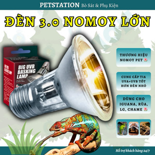 Đèn Bò Sát UVA UVB 3.0 NOMOY PET Lớn – Đèn Sưởi Ấm, Tia UV Hỗ Trợ Phát Triển Cho Rùa, Pet Cảnh