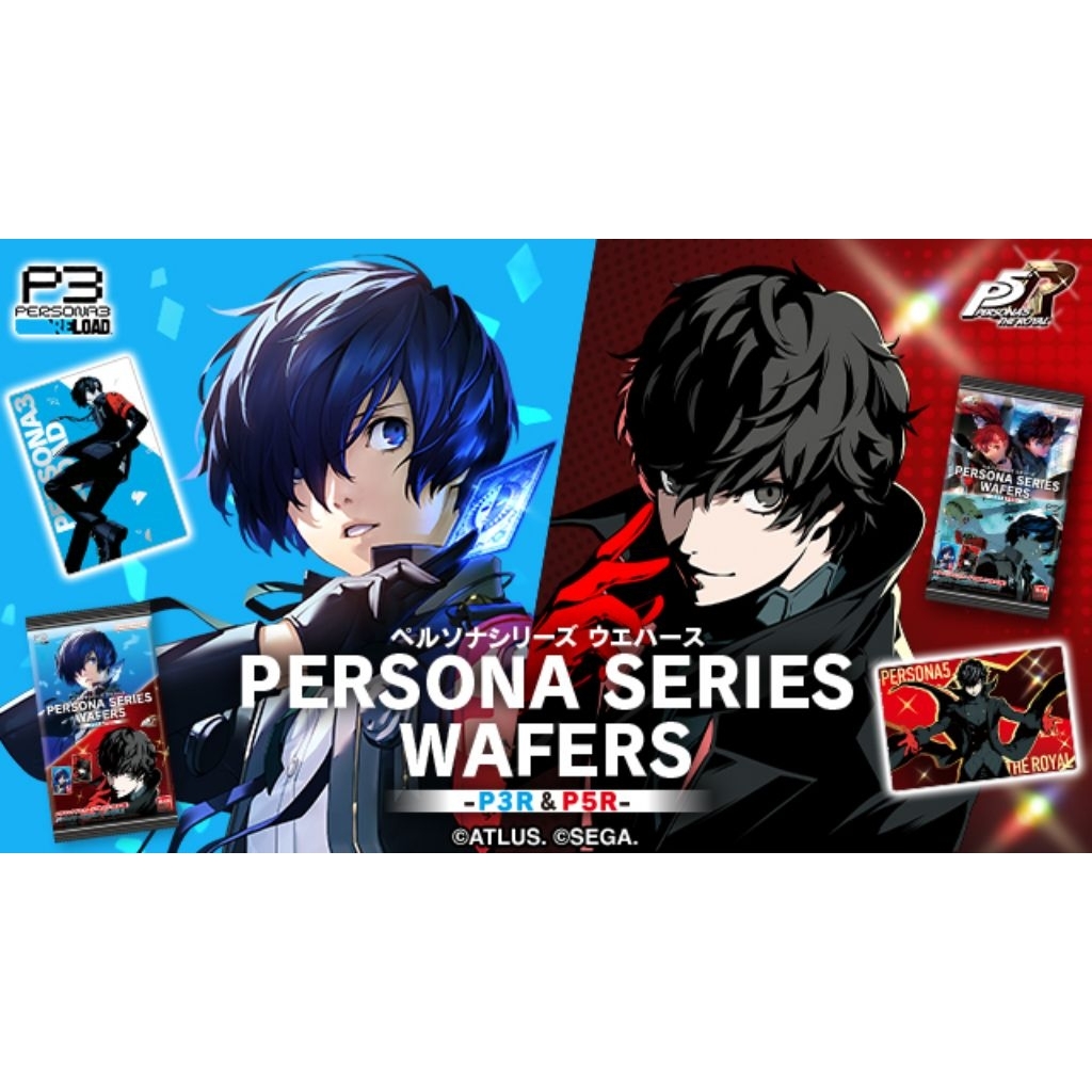 [Sẵn] Pack waffle nhân phẩm Persona 3 & Persona 5