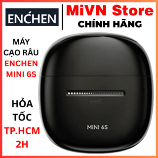   HỎA TỐC 2H  Máy cạo râu Enchen Mini 6s đầu cạo nổi 28 lưỡi dao kép tự mài chống nước toàn thân 