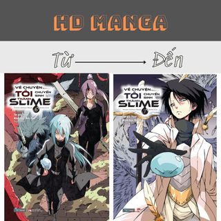  Sách - Về Chuyện Tôi Chuyển Sinh Thành Slime - Tập 3 4 5 6 7 - AZ Việt Nam 