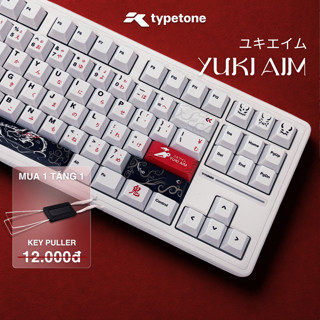 Yuki Aim Oni 2.0 | Keycap PBT Dye Sub | Keycap Bàn Phím Cơ Gaming Tinh Thần Oni | 135 Nút Latin Nhật 