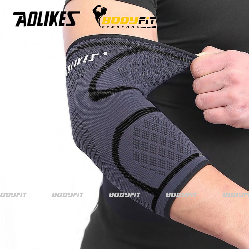 Bảo vệ khuỷu tay aolikes 7547, Hỗ trợ vận Động thể thao, gym, cầu lông, bóng chuyền,Pickleball