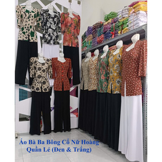 Áo Lẻ_BB Bông Cổ Nữ Hoàng S1 -- Không Quần