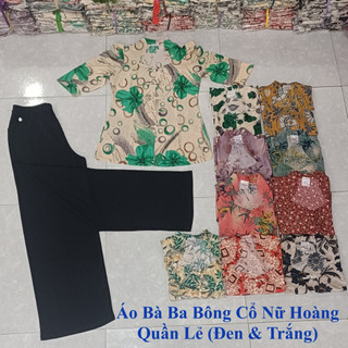 Áo Lẻ_BB Bông Cổ Nữ Hoàng S1 -- Không Quần