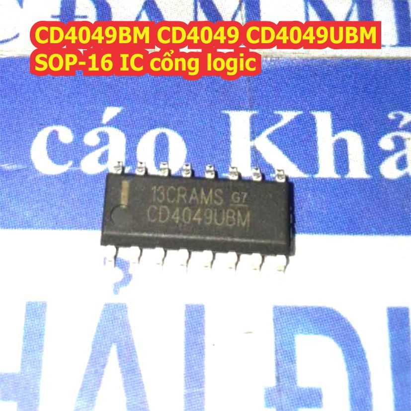 10 con CD4049BM CD4049 4049 CD4049UBM SOP-16 IC cổng logic kde4307