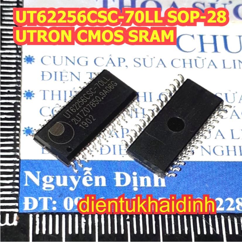 UT62256CSC-70LL UT62256CSC 70LL 62256 UT62256 SOP-28 UTRON CMOS SRAM IC nhớ kde2035