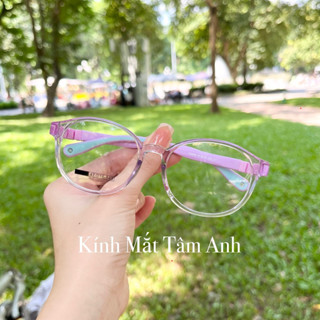  Gọng kính cận cho bé  SIÊU DẺO CHỐNG GÃY thay cận viễn loạn kèm dây đeo kính chắc chắn 