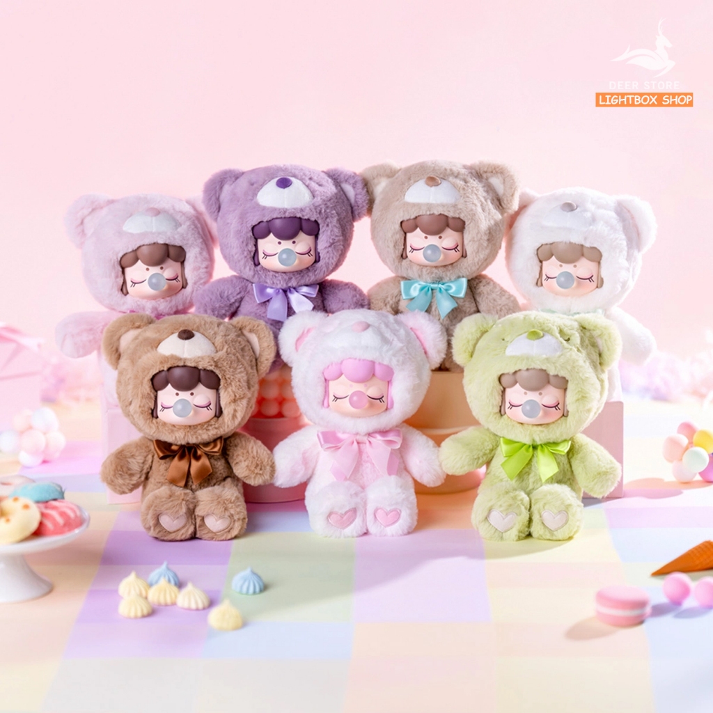 Blind Box Hộp Mù Gấu Bông Rolife – Nanci Colorful Chocolate Cutie Bears. ROBOTIME MNAXX