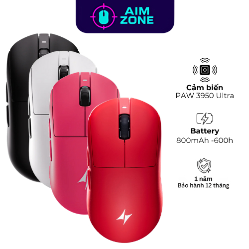 [BH 12 Tháng - NEWSEAL] Chuột Gaming ATK A9 Ultimate | A9 SE | A9 Plus | A9 UltraMax | A9 - PAW 3950