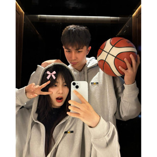   xa kho Áo Hoide Zip Nhà Lì Classic Hai Màu Xám   Đen  tặng túi tote nhà lì  