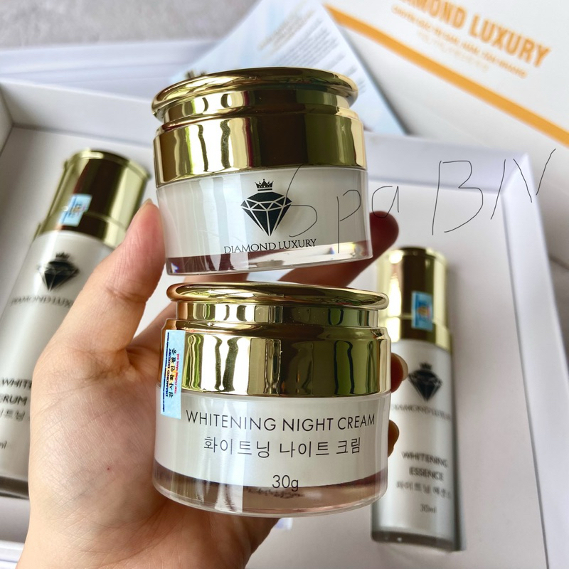 Combo Kem ngày đêm Diamond Luxury Gold Pro+