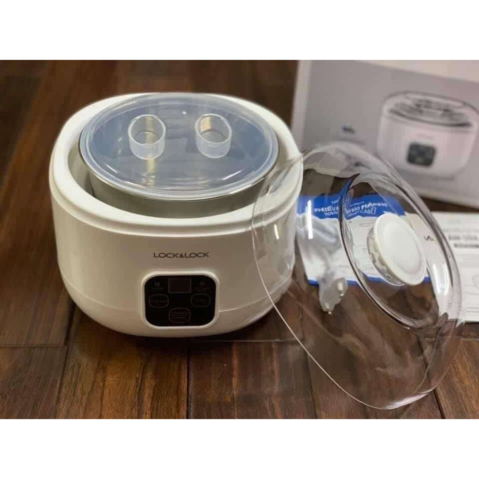 Máy Làm Sữa Chua, Đậu Lên Men Natto Lock&Lock Yogurt Maker 1L EJY211