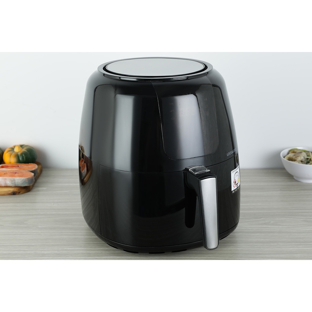 Nồi Chiên Không Dầu LocknLock Super Jumbo Air Fryer 7.2L Màu đen EJF296BLK