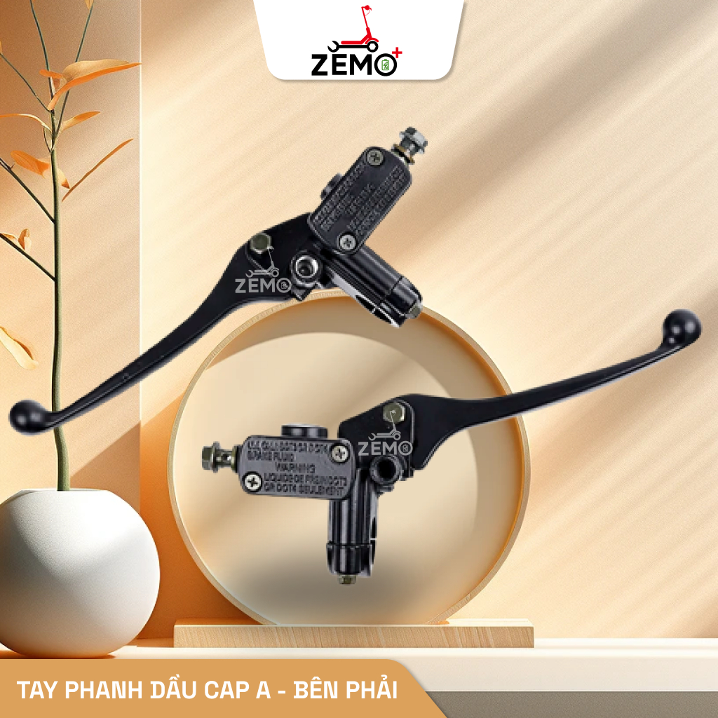 Tay phanh dầu xe điện Cap A2-A9 dòng Pega và HK Bike [Bên Phải]