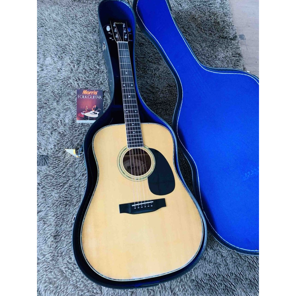 Guitar Morris W30 nhật cũ - Phiên bản acoustic dáng D đầy huyền thoại - Âm hay thiết kế chắc chắn