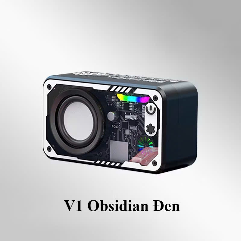 Loa Bluetooth Không Dây V1 - Loa RGB Âm Nhạc, Sạc Và Subwoofer Mini Cho Không Gian Trong Nhà