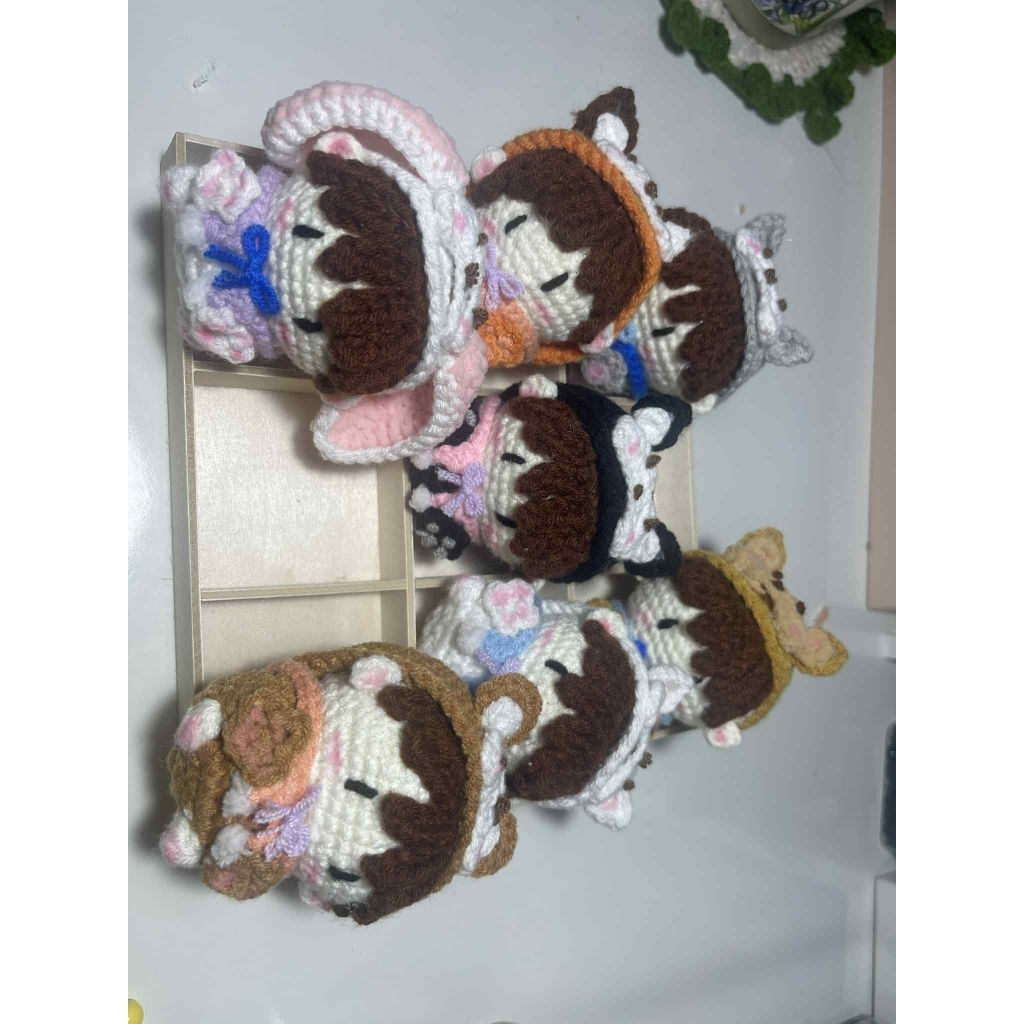 móc khóa doll thú len TNT ( ảnh shop tự chụp)