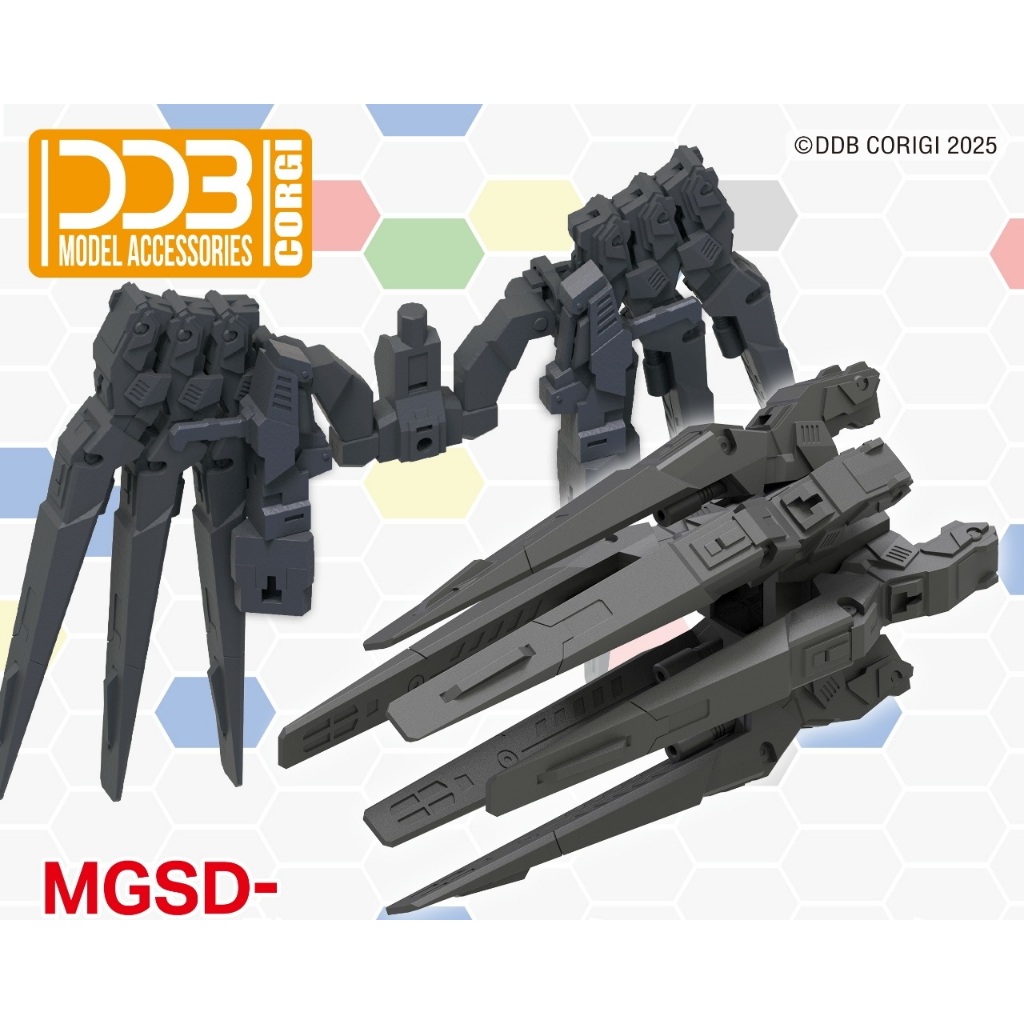 Mô hình lắp ráp Messer Zwerg pack cho MGSD Wing Zero EW / MGSD Wing Zero EW Snow White Prelude