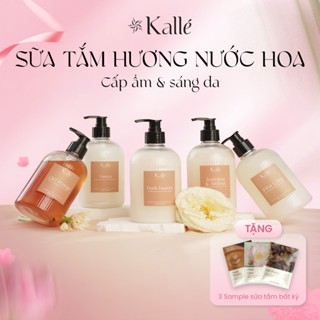Sữa Tắm Hương Nước Hoa Kalle' Feum Thơm Lâu, Trắng Da, Dưỡng Ẩm Dung Tích 500ml | Kalle‘ Feum