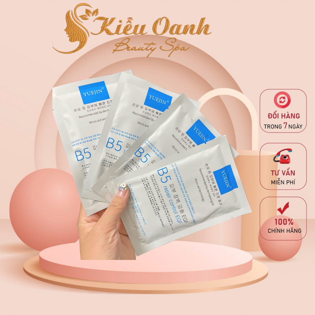 Mặt Nạ B5 Yuejin Giúp Cấp Ẩm, Phục Hồi Da Nhập Khẩu Hàn Quốc - Yuejin B5 Repair Control EGF 25ml
