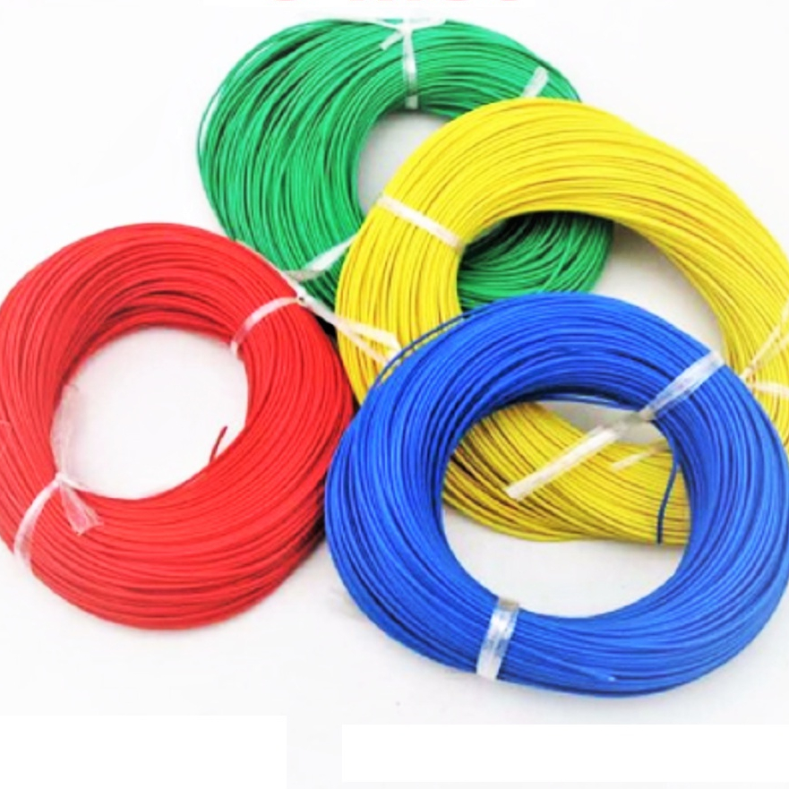 (Set 10 Mét) Dây điện nhỏ nhiều lõi đồng mạ 0.3 0.5 1.0 mm2 16AWG 20AWG 22AWG sợi nhỏ mềm Các màu đe