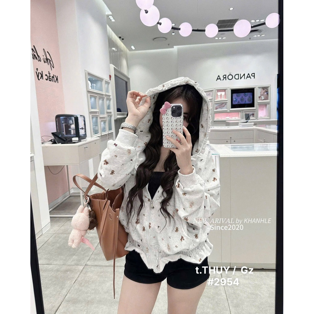 Áo khoác nỉ kitty L1