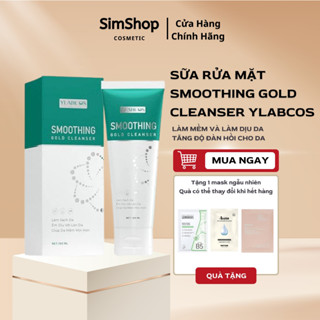 Sữa Rửa Mặt Vàng Ylabcos Smoothing Gold Cleanser, Giúp làm sạch sâu, cung cấp độ ẩm cho da Simshop102 150ml