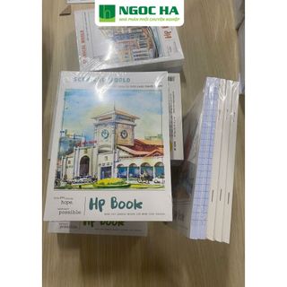   Vở 4 ô ly  Phong cảnh Teen 96 trang ,200 trang ,định lượng 60GSM Hiệp Phong-Giấy mỏng 