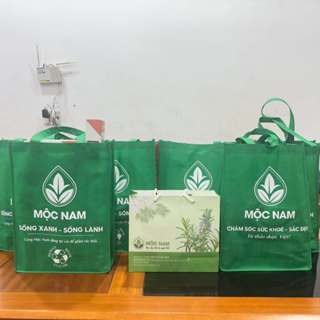 Túi Vải Tái Chế - MỘC NAM - Thân Thiện Môi Trường,Sử Dụng Nhiều Lần - Ha Chi JSC