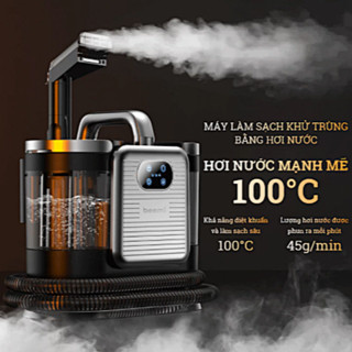 (TẶNG NƯỚC GIẶT) Máy giặt sofa cầm tay hơi nóng siêu sạch Beemi, máy hút bụi rèm cửa, nệm, đệm, thảm