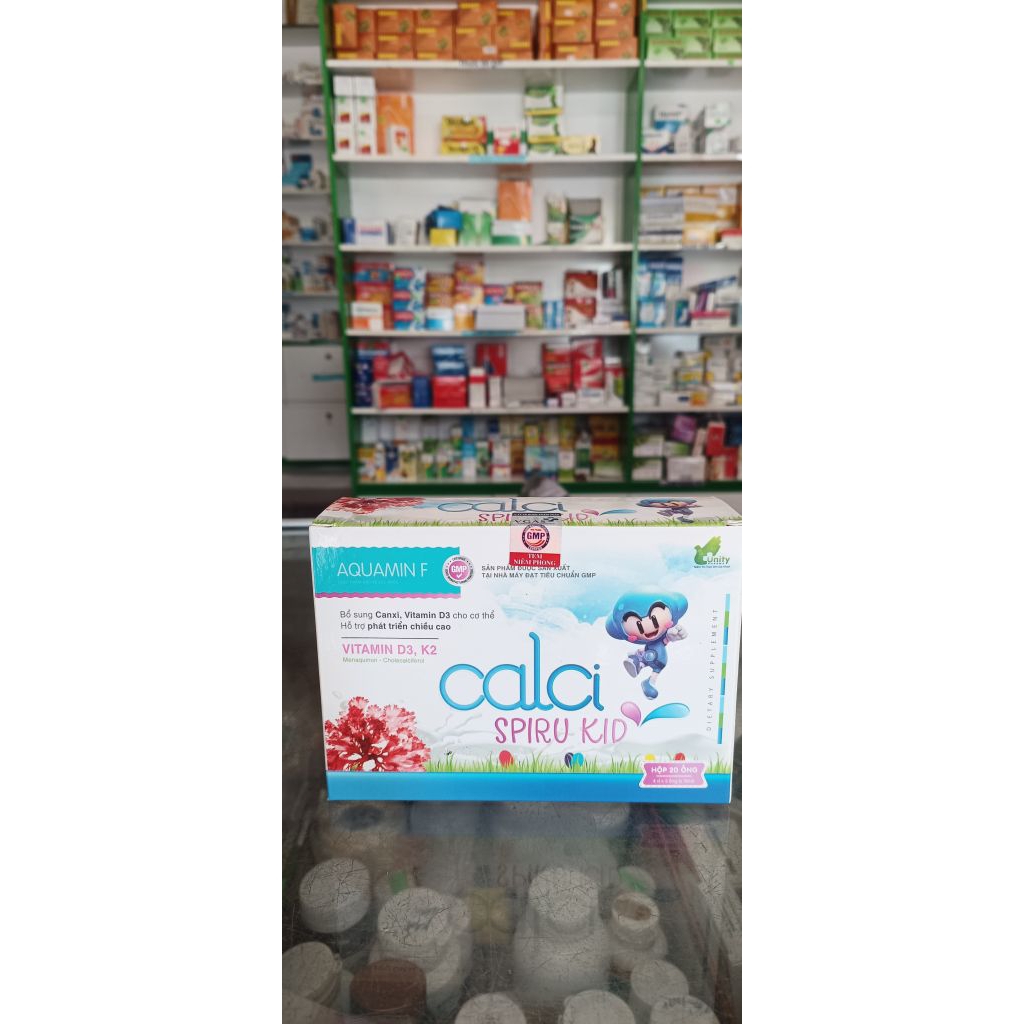 CALCI SPIRU KID Là Calci Hữu Cơ, sản phẩm của UNITY PHARMA